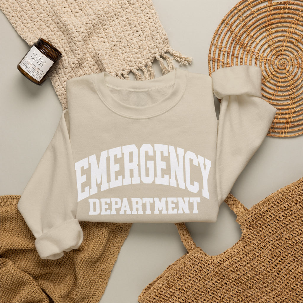 🚑EMERGENCY DEPARTMENT CREWNECK