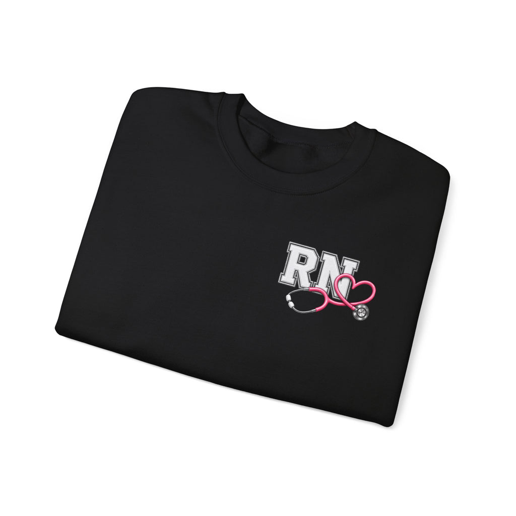 Heart Stethoscope ED Nurse Sweatshirt