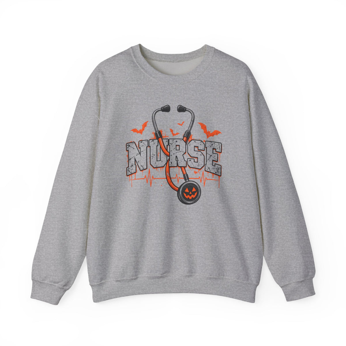 Halloween Nurse Sweatshirt / Stethoscope
