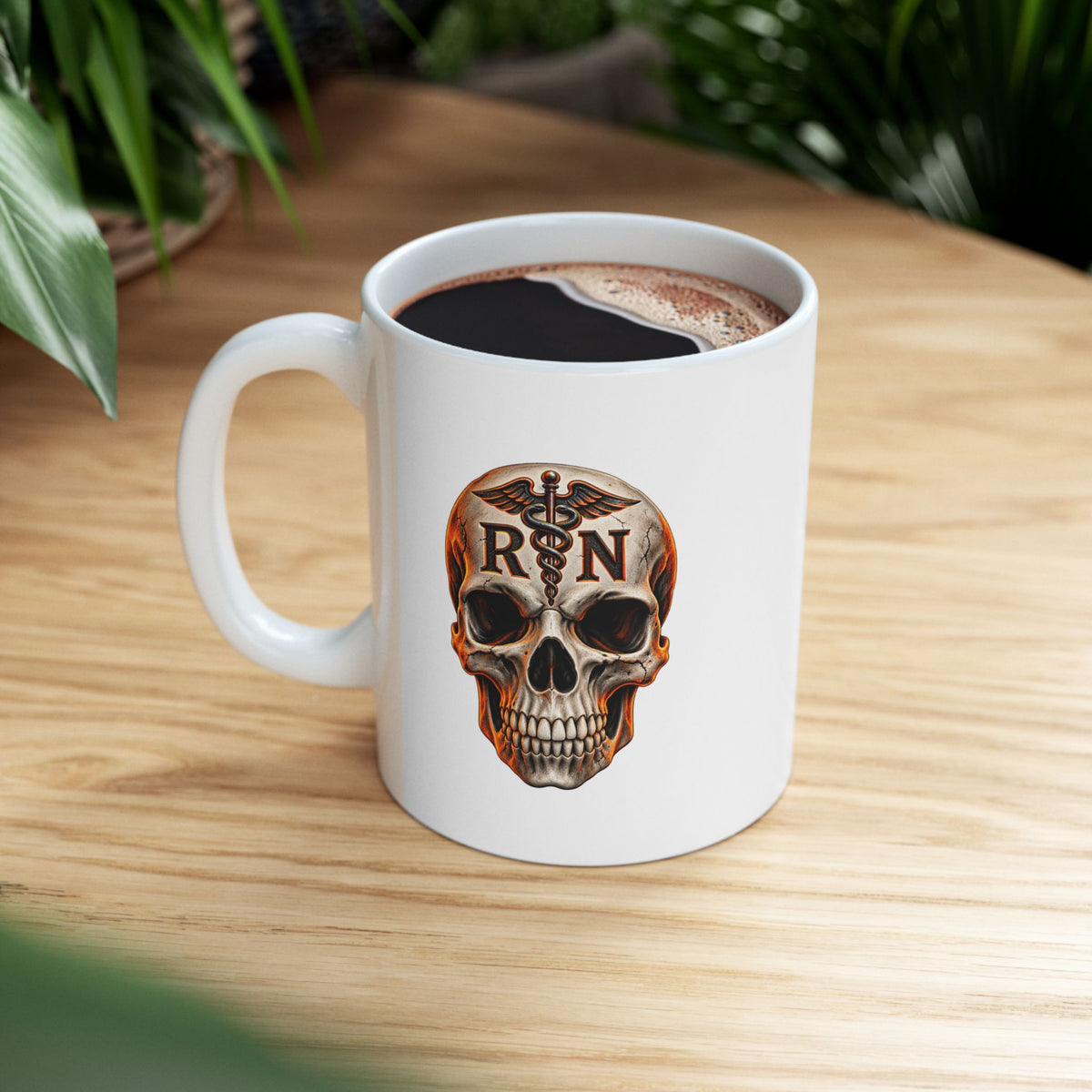 RN Skull Mug 11oz