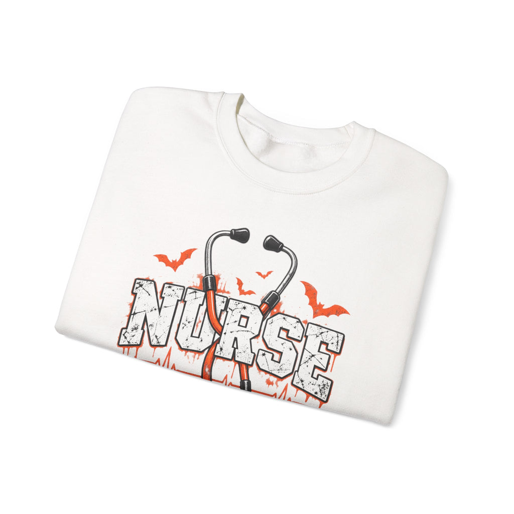 Halloween Nurse Sweatshirt / Stethoscope
