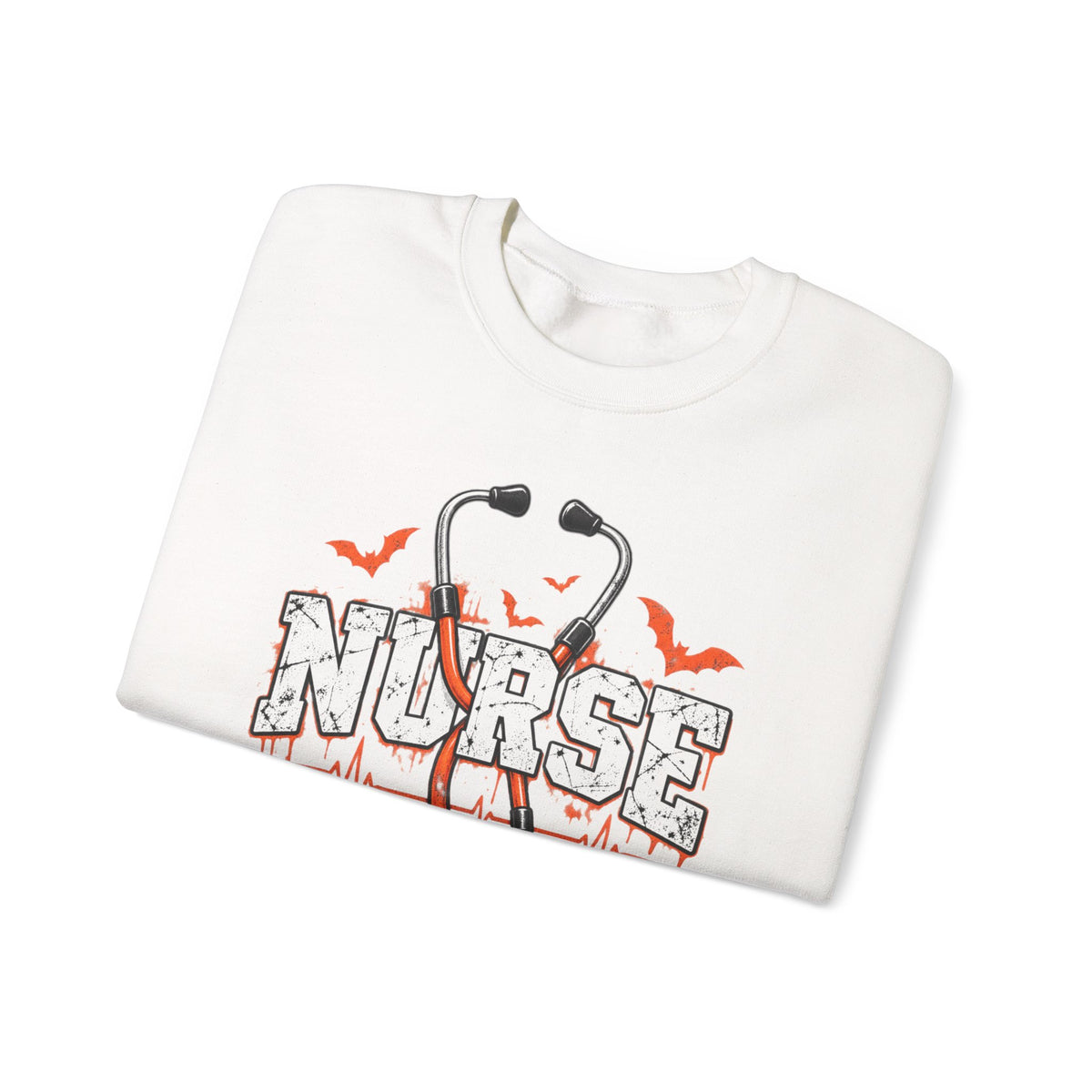 Halloween Nurse Sweatshirt / Stethoscope