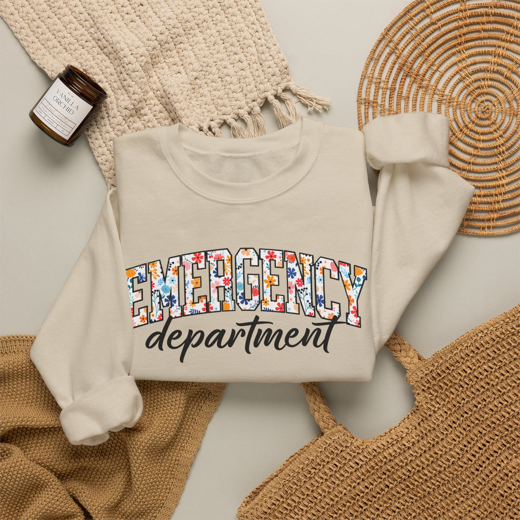 🌺EMERGENCY Department Crewneck