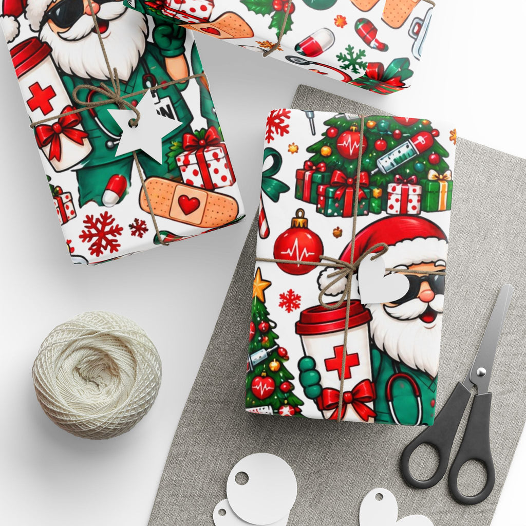 RN Christmas Wrapping Paper 🎄🩺
