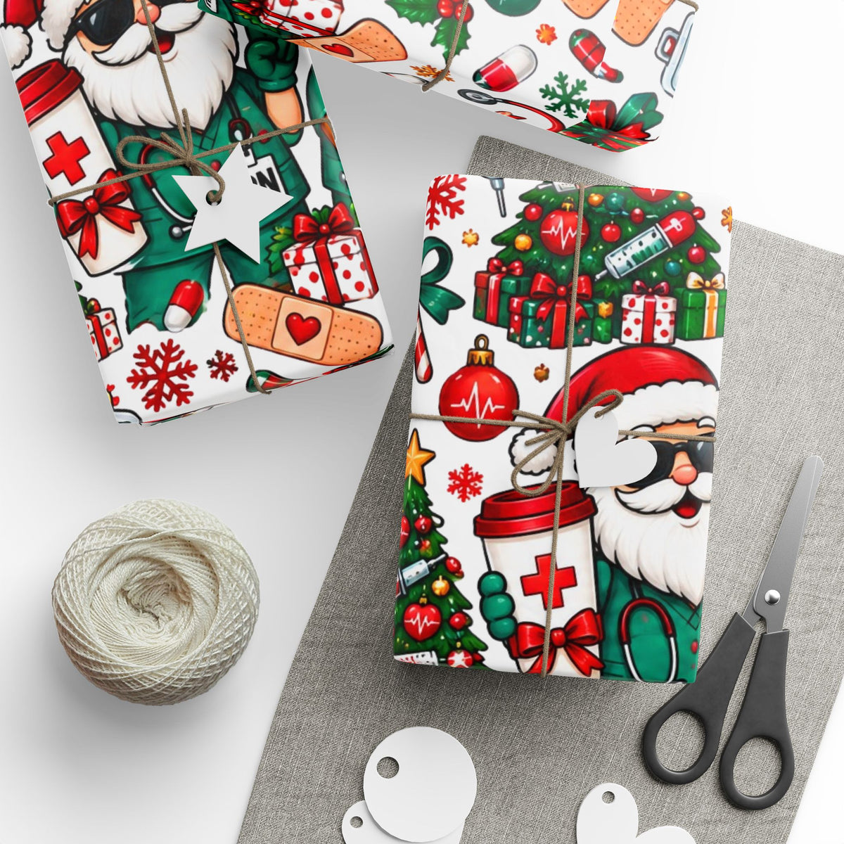 RN Christmas Wrapping Paper 🎄🩺