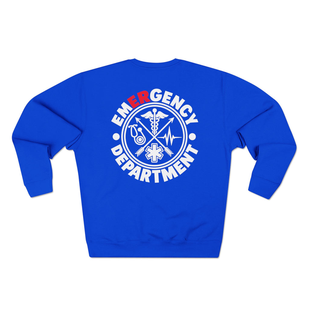Emergency Department | EMS Medical Emblem Crewneck Sweatshirt