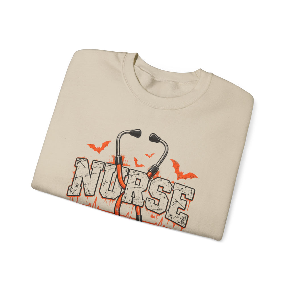 Halloween Nurse Sweatshirt / Stethoscope