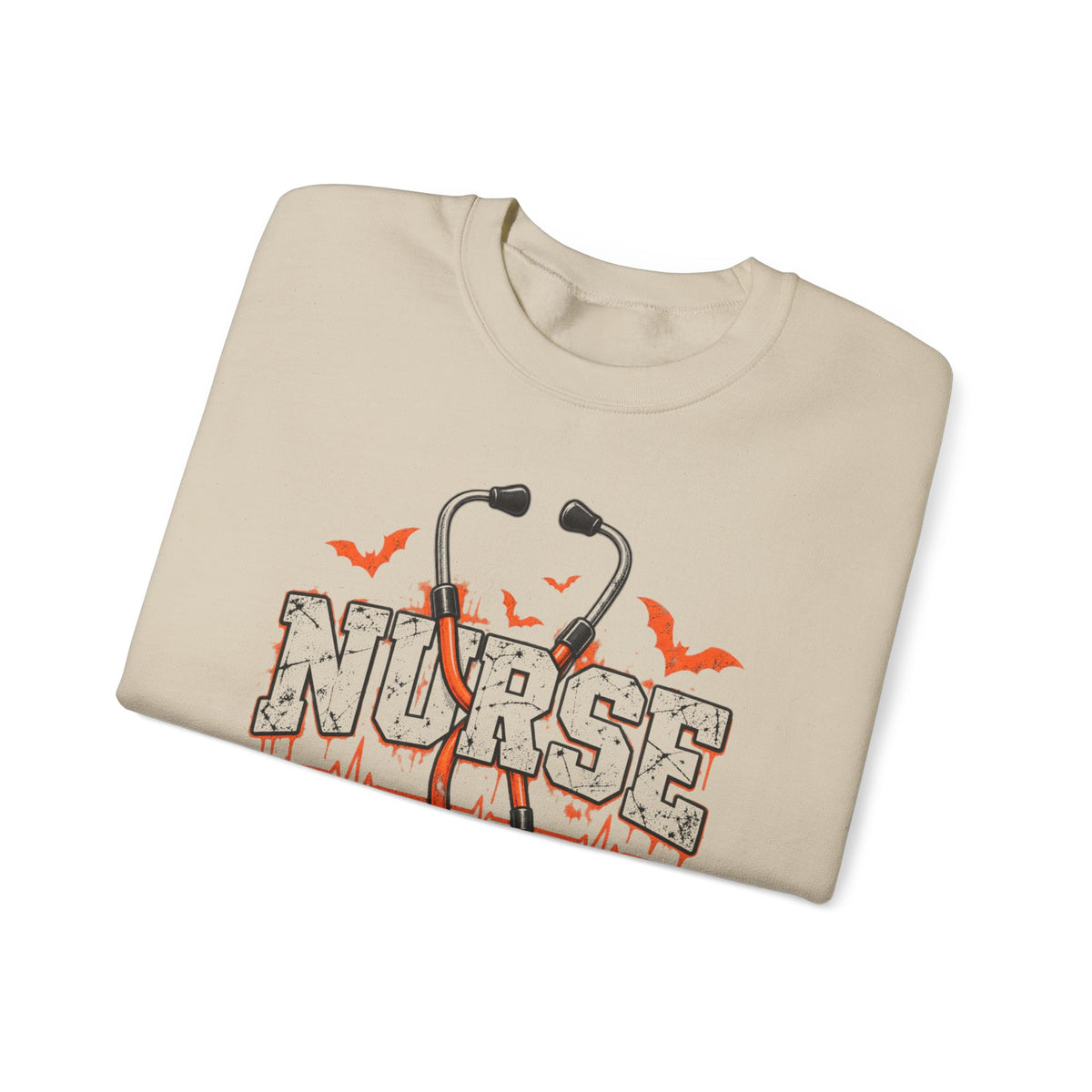 Halloween Nurse Sweatshirt / Stethoscope