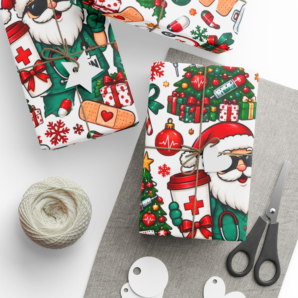 RN Christmas Wrapping Paper 🎄🩺