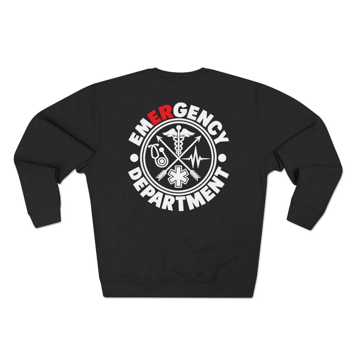 Emergency Department | EMS Medical Emblem Crewneck Sweatshirt