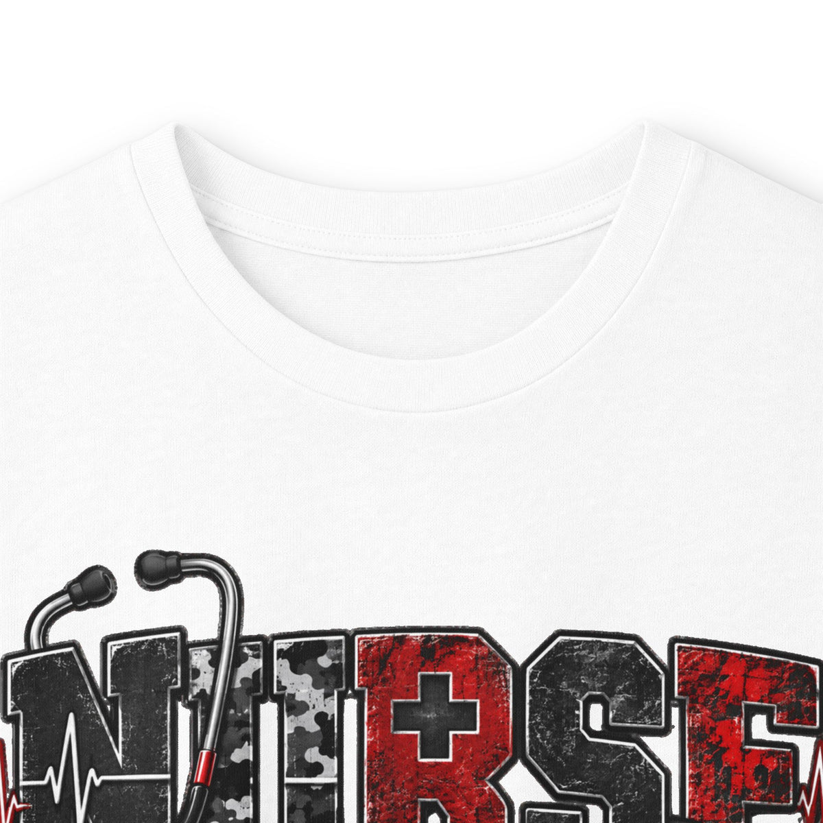 Nurse Stethoscope Long Sleeve Tee