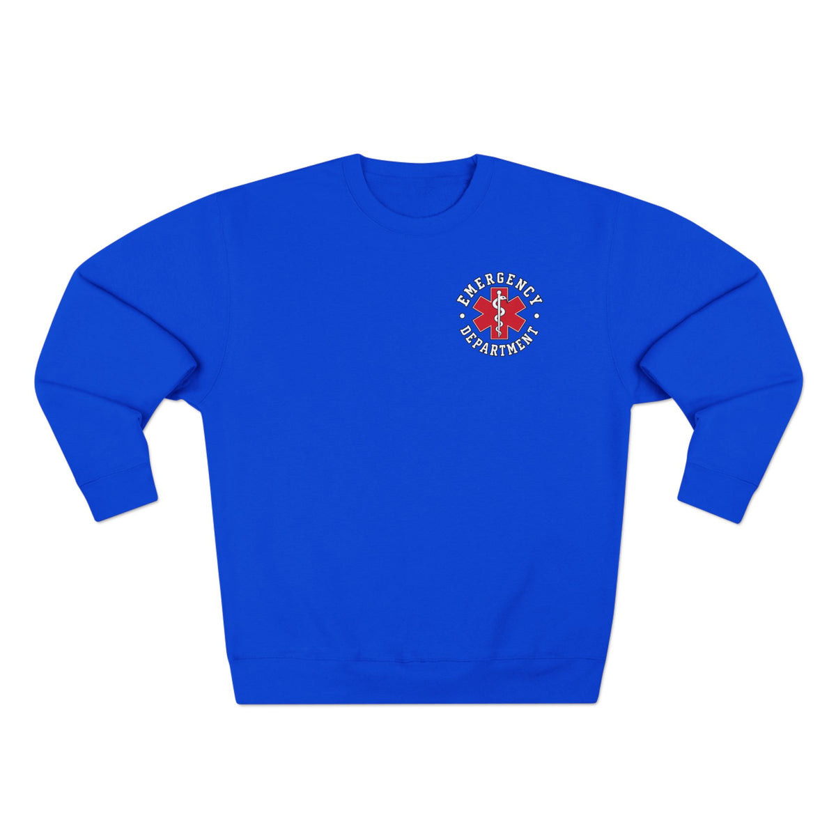 Emergency Department | EMS Medical Emblem Crewneck Sweatshirt