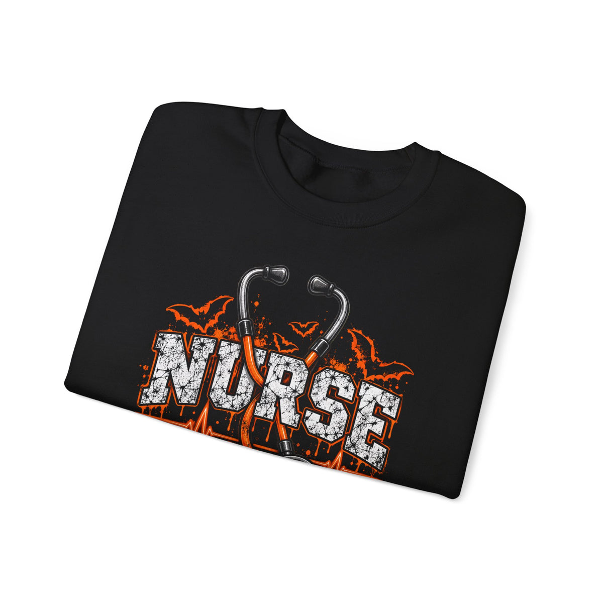 Halloween Nurse Sweatshirt / Stethoscope