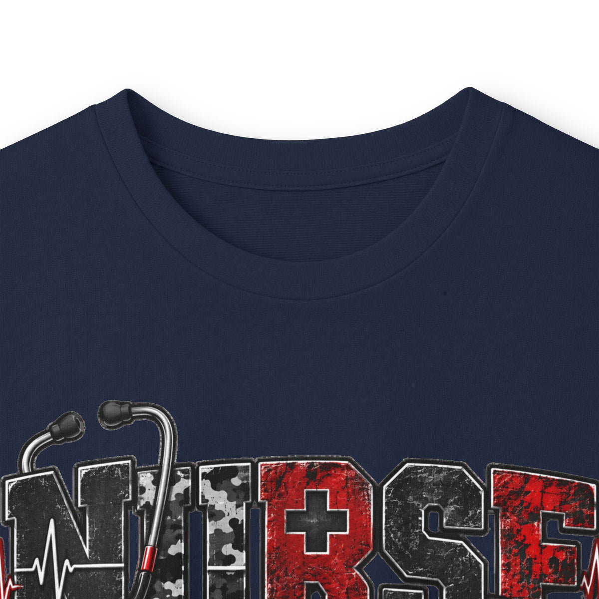 Nurse Stethoscope Long Sleeve Tee