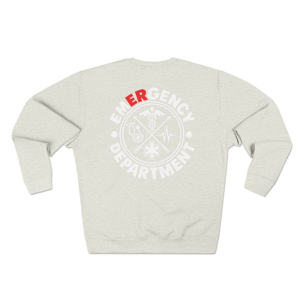 Emergency Department | EMS Medical Emblem Crewneck Sweatshirt