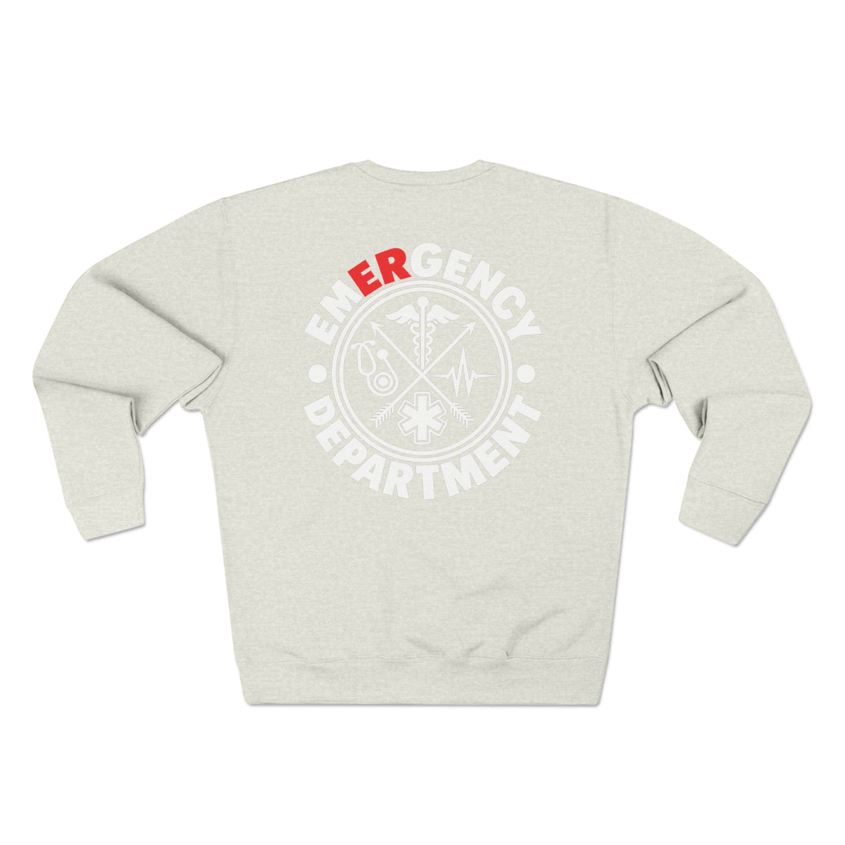 Emergency Department | EMS Medical Emblem Crewneck Sweatshirt
