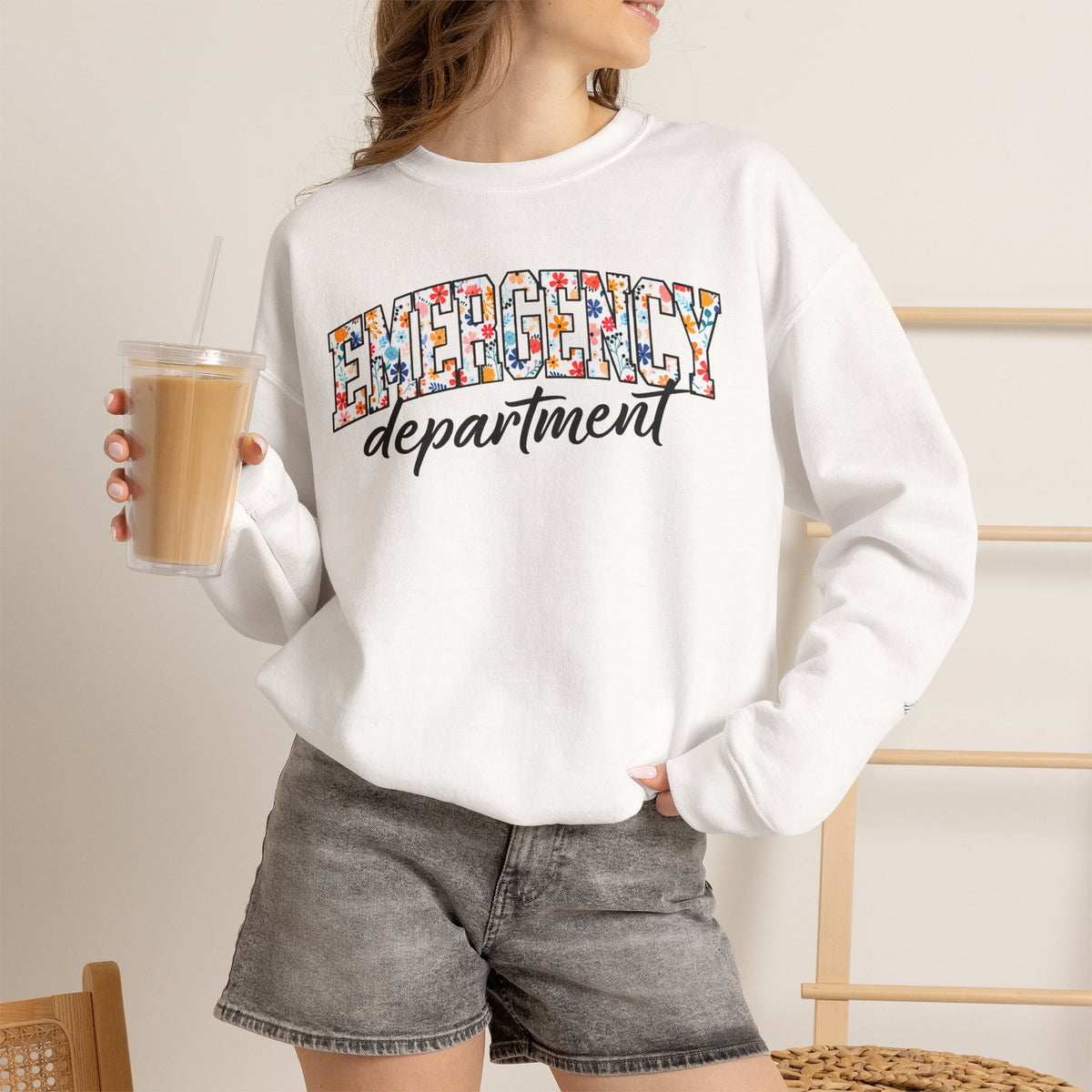 🌺EMERGENCY Department Crewneck