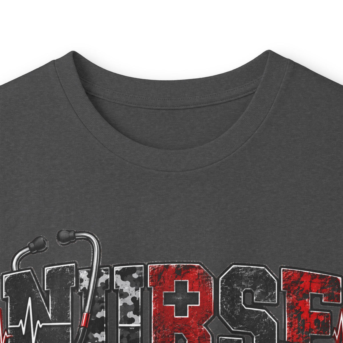 Nurse Stethoscope Long Sleeve Tee
