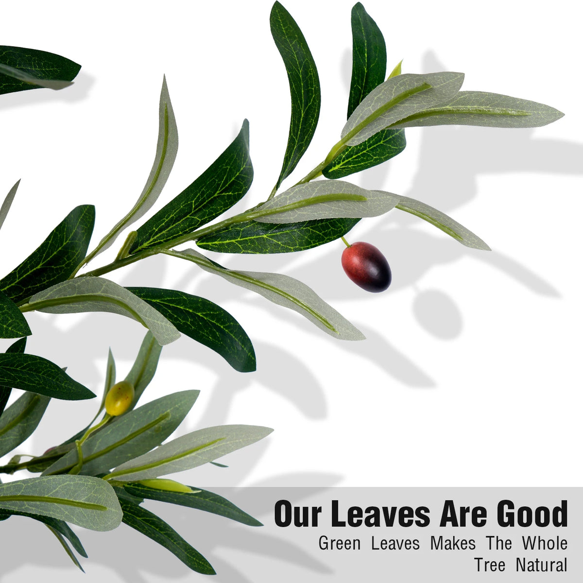 Artificial Olive Tree with Natural Look Trunk-- 5.25ft, 6ft & 7ft