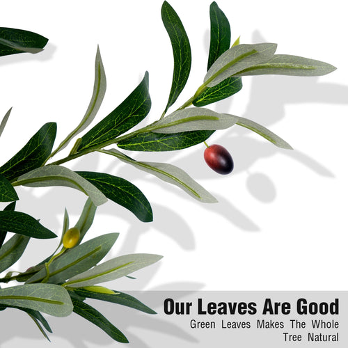 Artificial Olive Tree with Natural Look Trunk-- 5.25ft, 6ft & 7ft