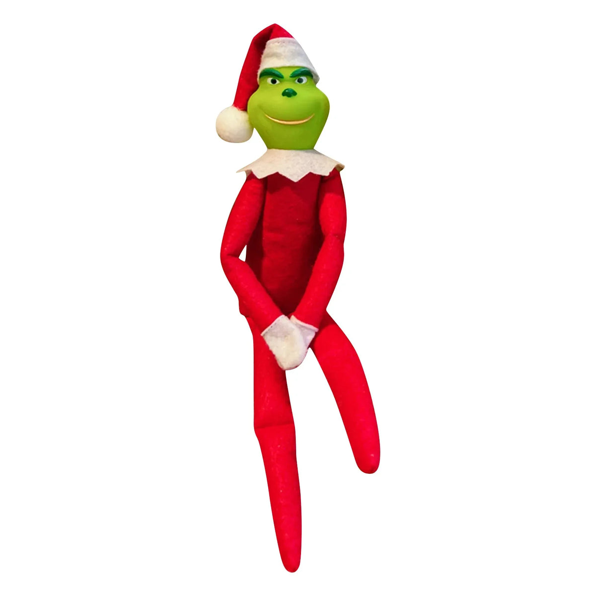 Christmas Elf Doll--Cute Holiday Shelf & Stocking Decor