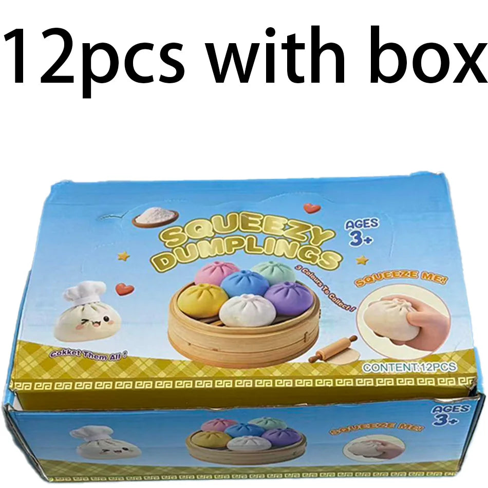 Glitter Dumpling Squishy Stress Relief Toy